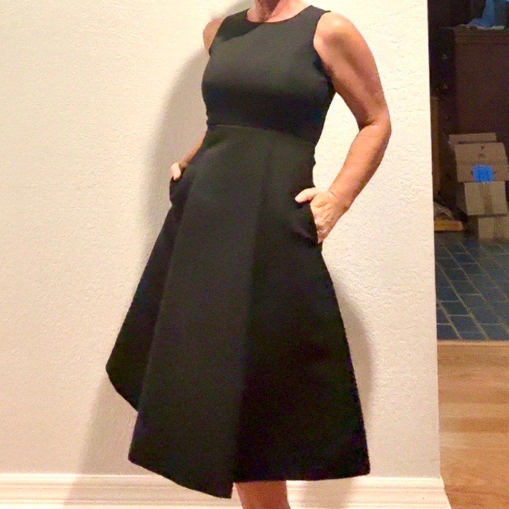 Kate Spade Satin Faille Dress Size 4 new with tag Steal The Spotlight Black